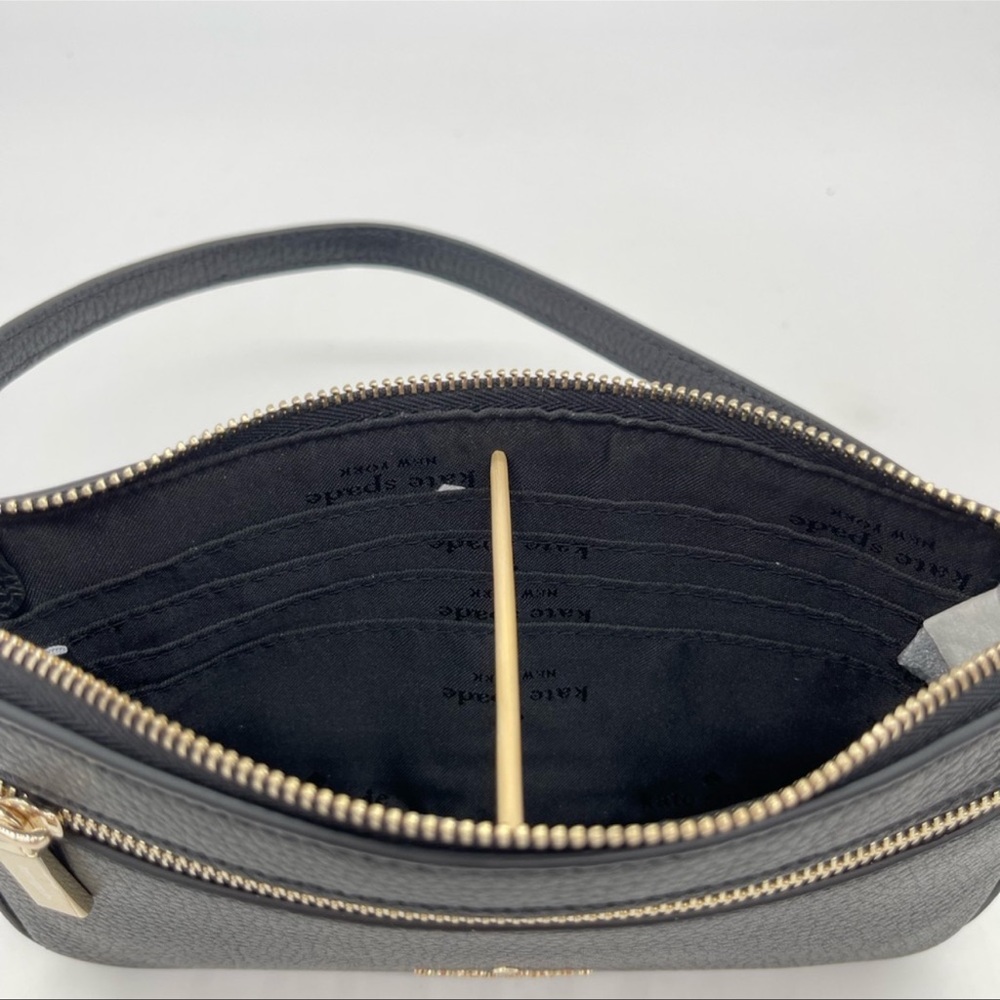 Kate Spade Leila Convertible Mini Pachette Bag Black - Picture 10 of 11
